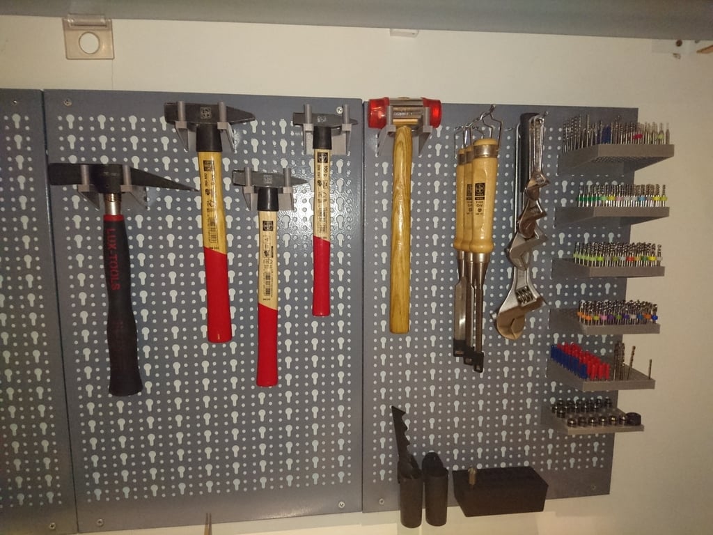 Pegboard inserts