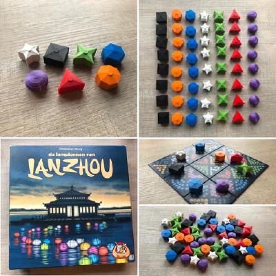 Lanterns for Lantarns: The Harvest Festival boardgame | 3d print model