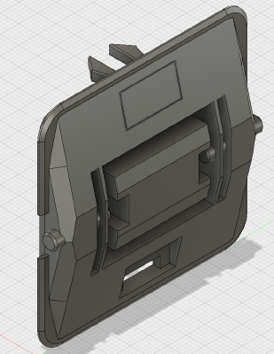 Homematic Legrand Adapter | 3d print model