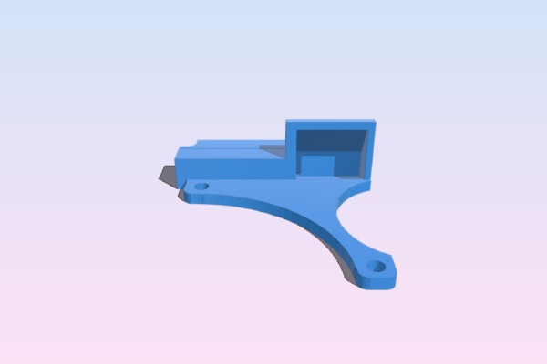 Bondtech DDX v3 5015 to 4010 Adapter Ender 6 | 3d print model
