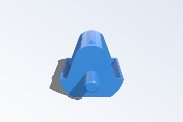 Replacement core to tape dispenser. Tape Dispenser Insert. | 3d print model