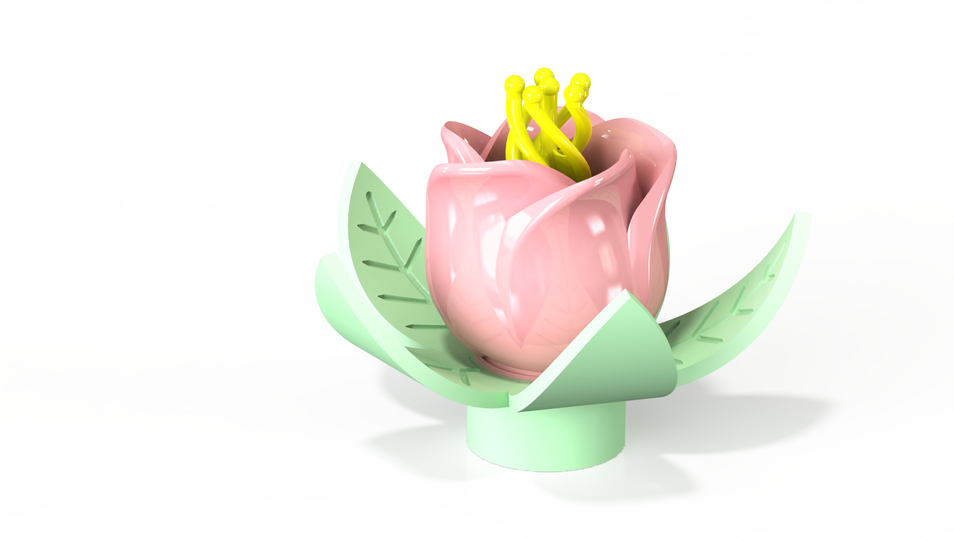 Flower twist stamen