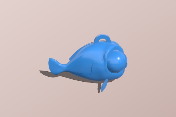 Baby Dory 3D - Pixar Finding Dory - Keychain | 3d print model