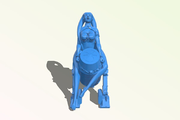 slave girl | 3d print model