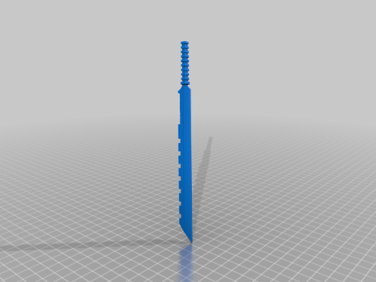 Cloud Strife - FFVII | 3d print model