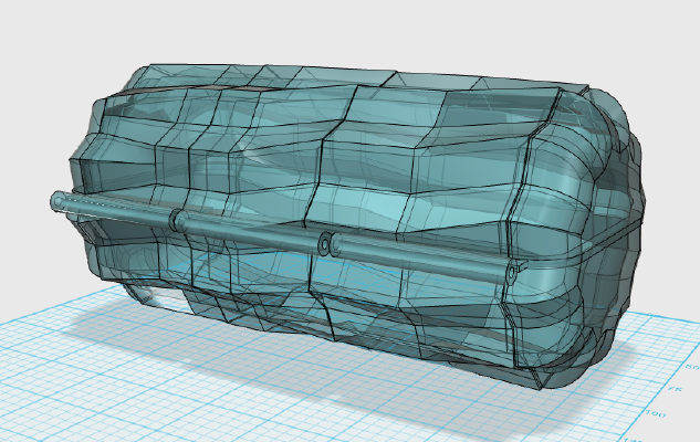 Geometric Glasses Case | 3d print model
