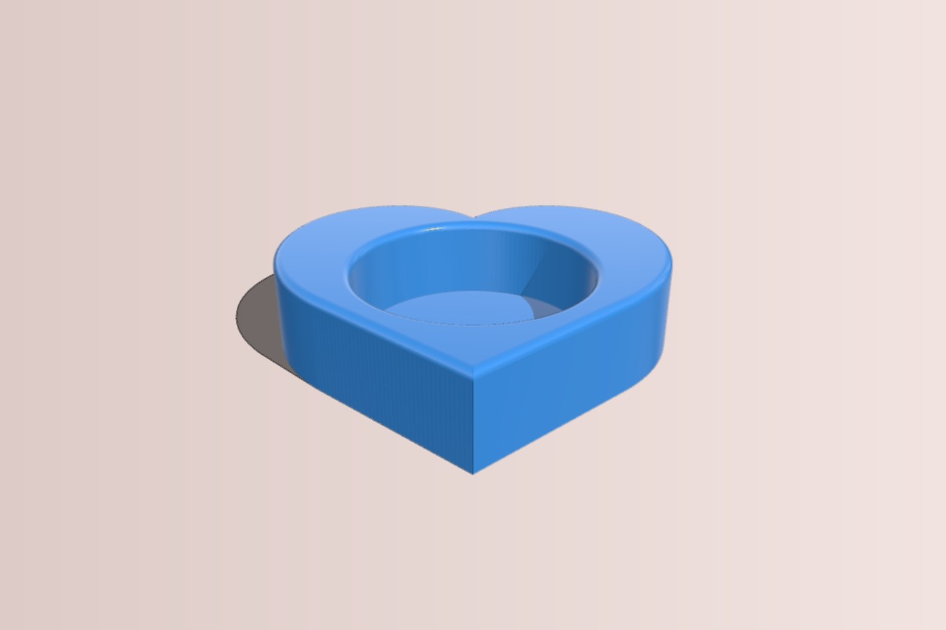 Hear shaped tea light holder