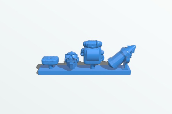 28mm GIJOE Cobra Snow Serpent Conversion Pack | 3d print model