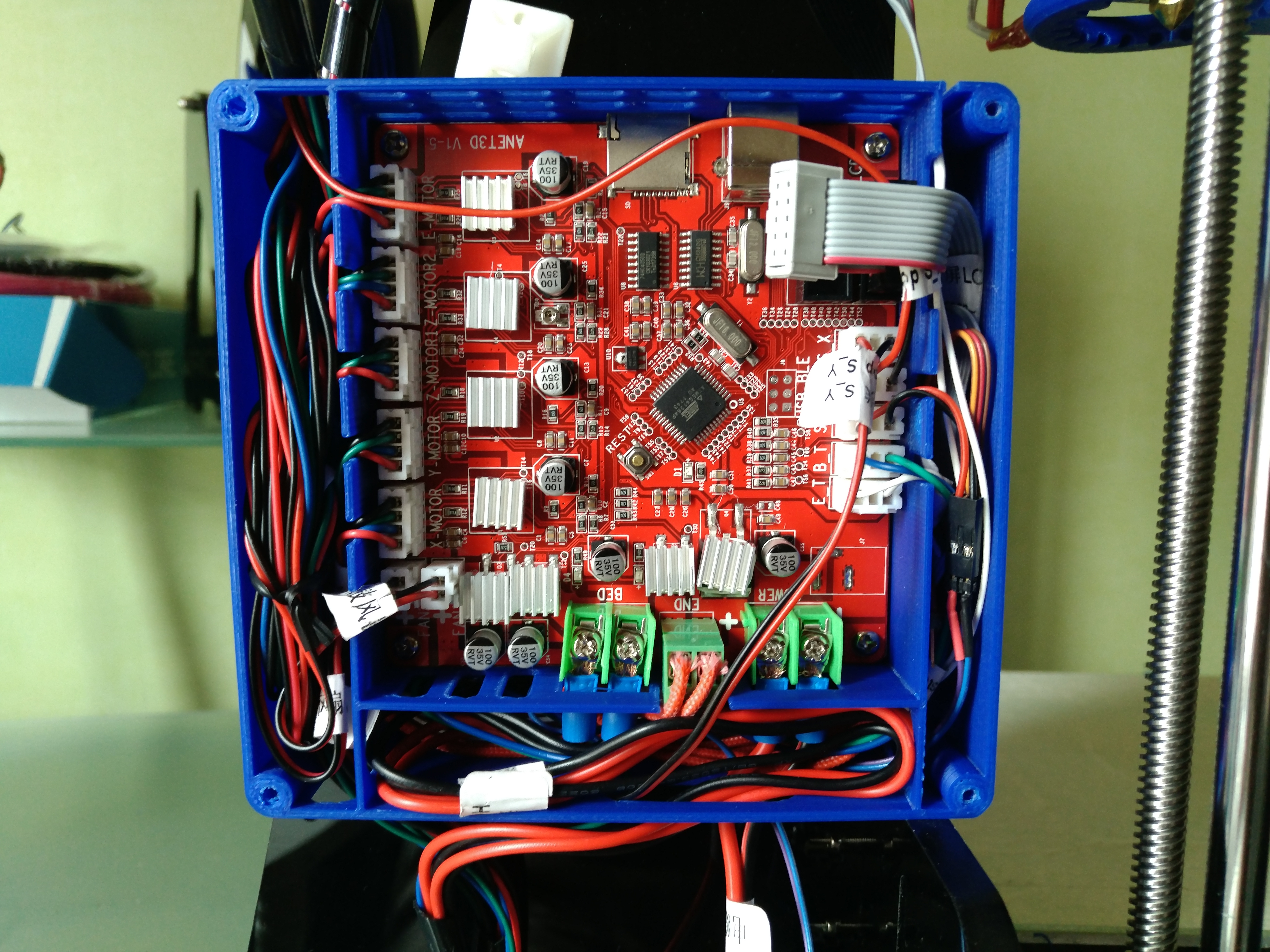 Anet A8 cooling pcb case