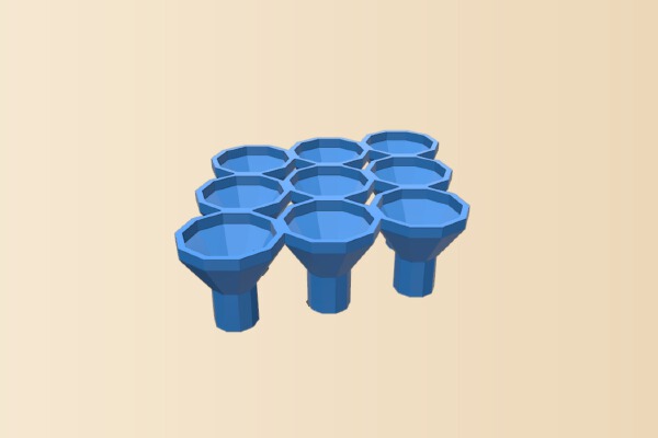 self watering seeds starter pots | 3d print model