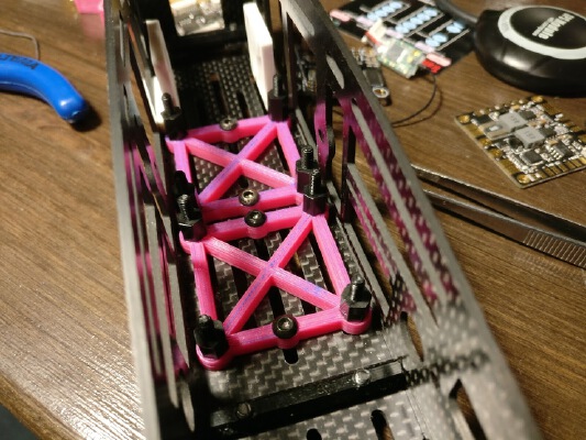 Eachine Fury Wing adapters and mounts | 3d print model