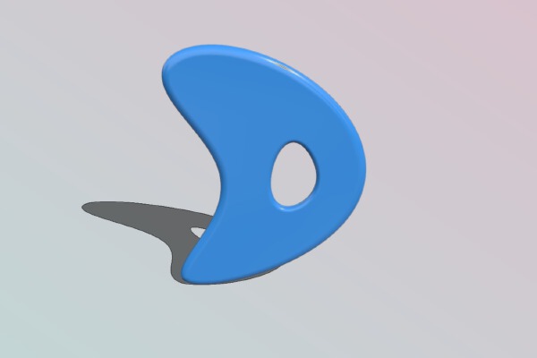 The Boomerang | 3d print model