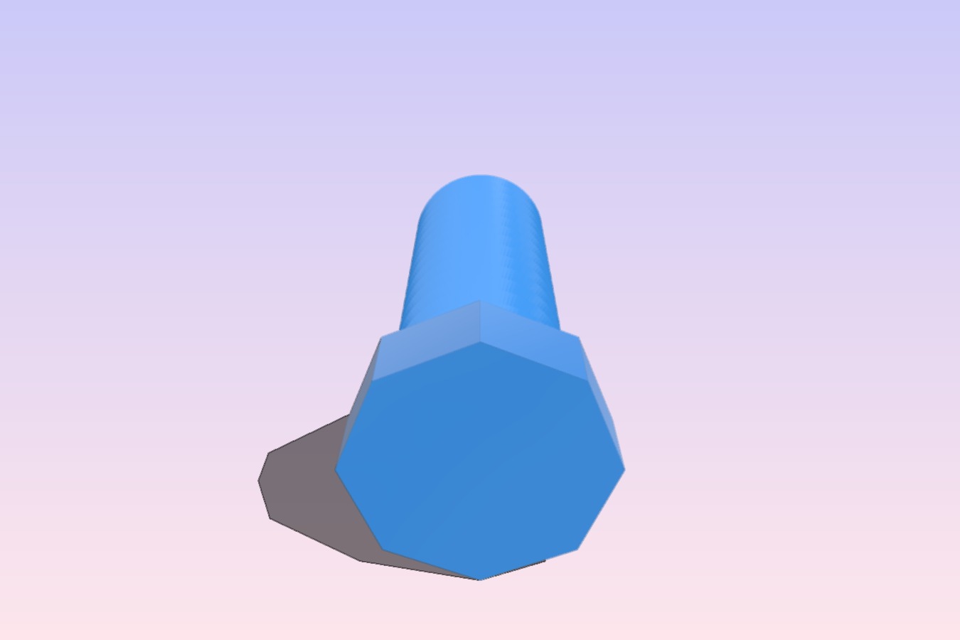 Inventor 3D Thread Print Test