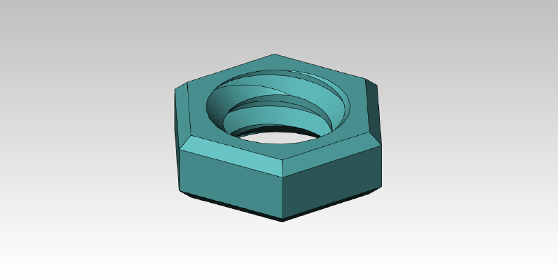 screw & nut & tool | 3d print model