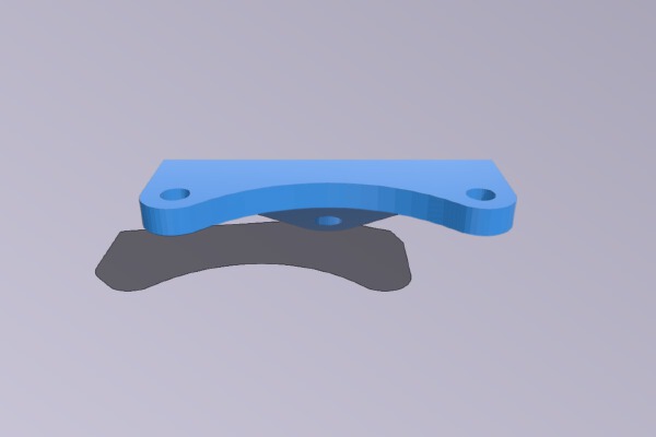 Auminatus A1 40mm Fan Mount | 3d print model