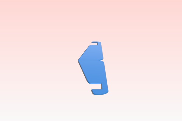 Folding iPhone 6 stand | 3d print model
