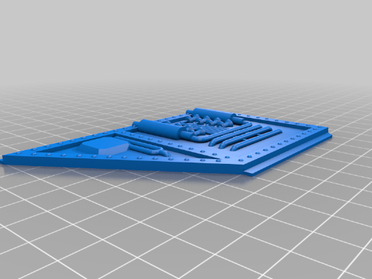 Modular building for 28mm miniature tabletop wargames(Part 2) | 3d print model