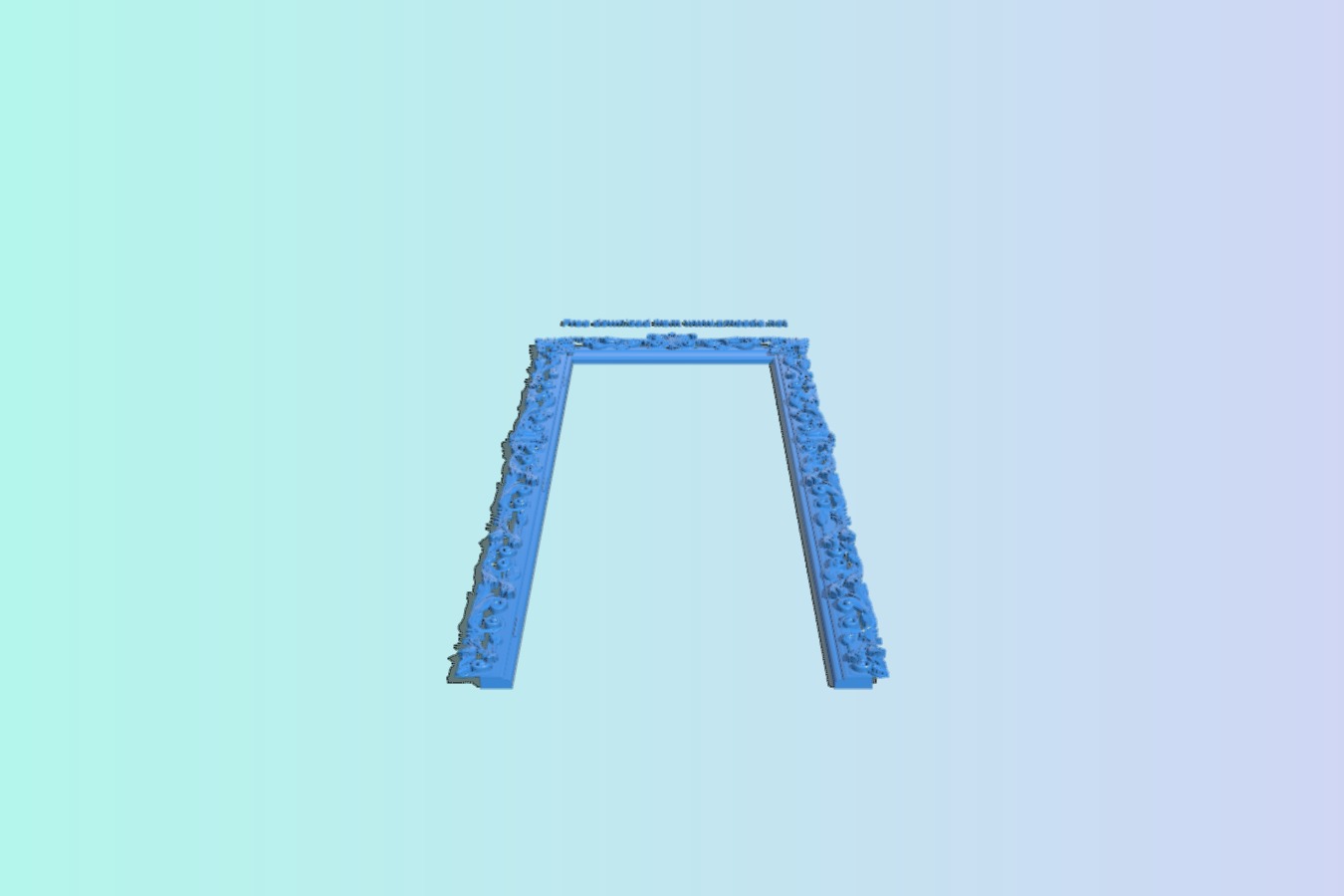 Door frame pattern