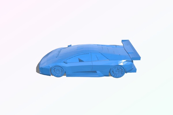 lambo car | 3d print model