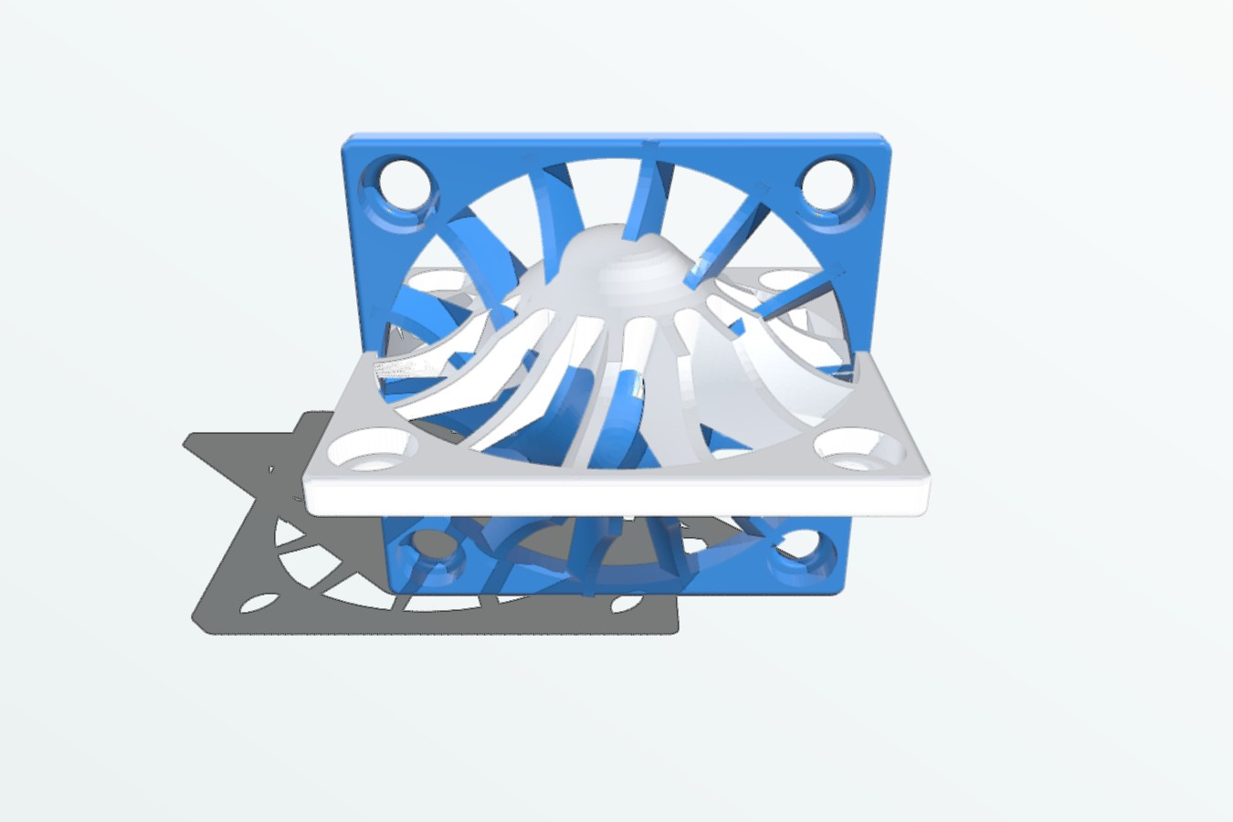 40mm fan shroud