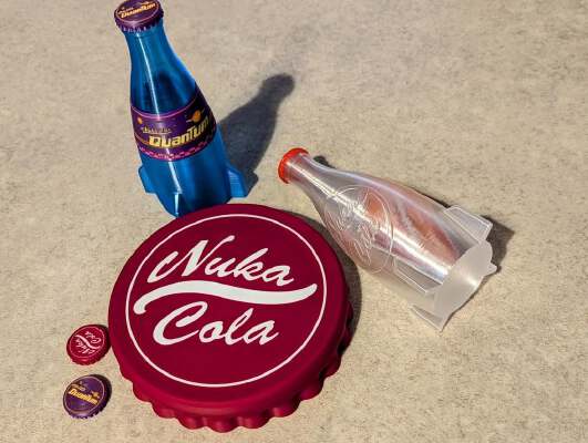 XXXL Nuka-Cola Bottlecap (from Fallout) | 3d print model