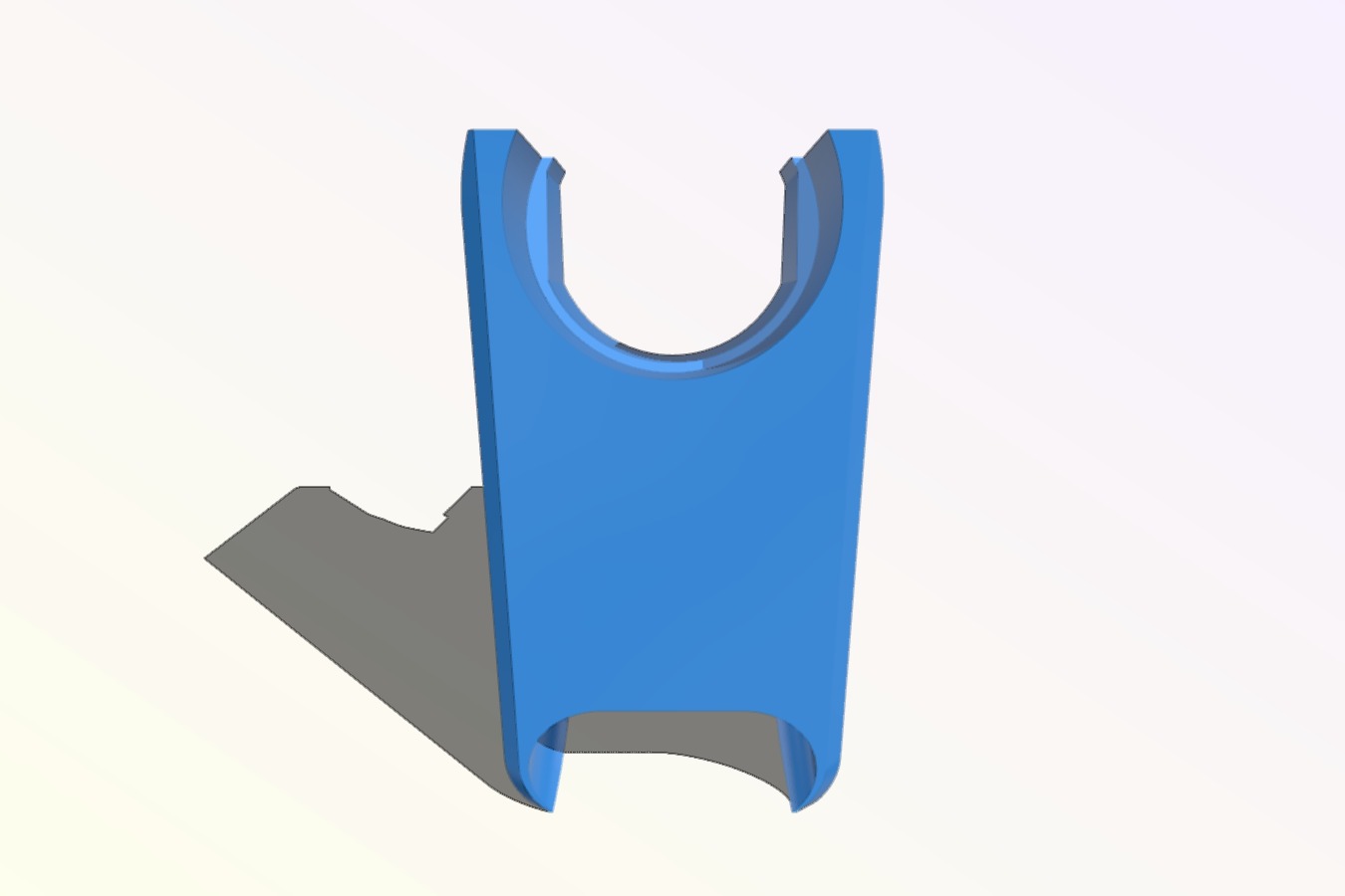 Flashlight mount for Inmotion V5_V5+_V5F_V5F+_V5D handle