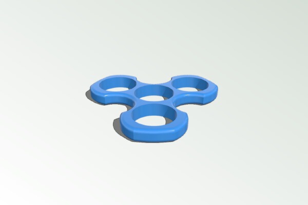 Tri Spinner | 3d print model