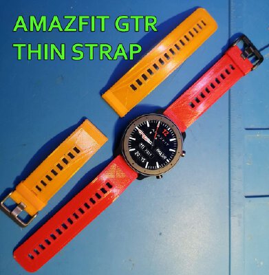 22mm strap AMAZFIT GTR + WATCHES STAND | 3d print model