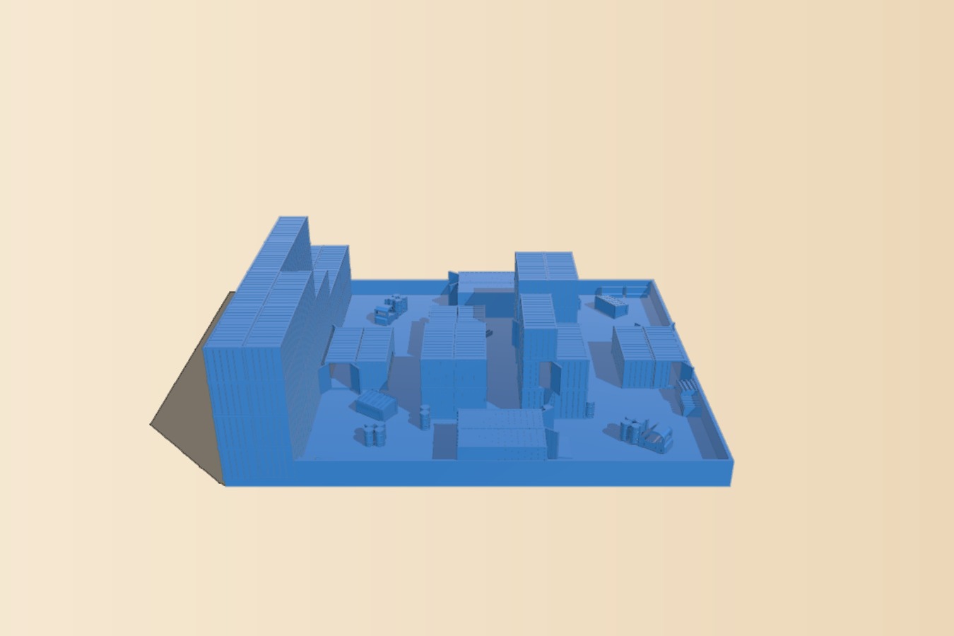 Shipment Map from Call of Duty Modern Warfare