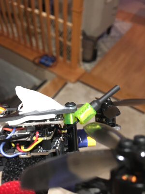 Linear antenna standoff mount | 3d print model