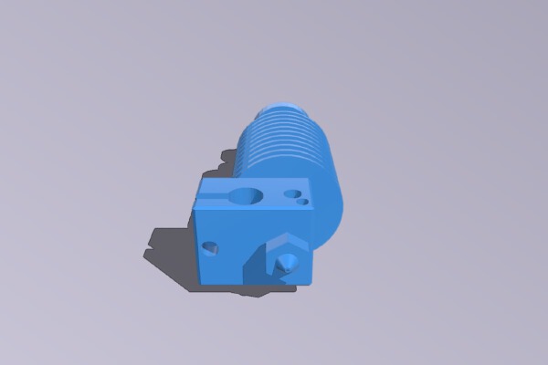 cubex e3d adapter for stock extruder | 3d print model