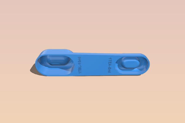 Measuring Spoon | 3d print model