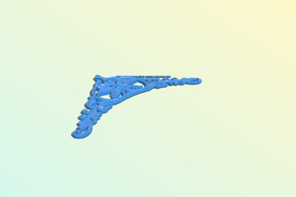 Pattern in the corner | 3d print model