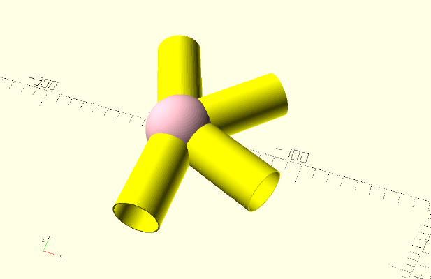 Mr Fix-it- multiconnector_ modular mount, pipe knee_U-bend - OpenScad CSV | 3d print model
