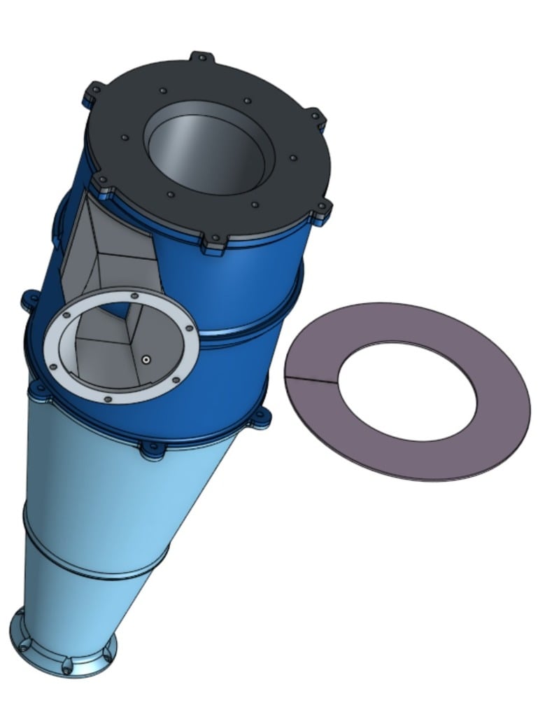 Cyclone Separator - Pentz design