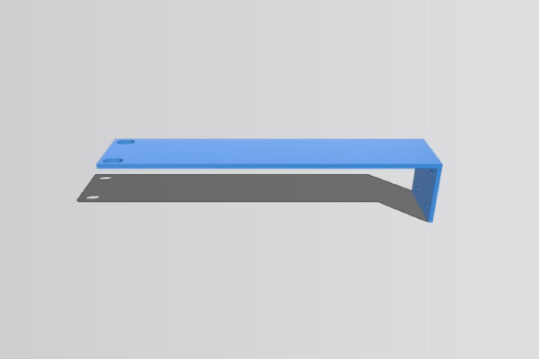 Ubiquiti US-8-150 19inch Mount | 3d print model