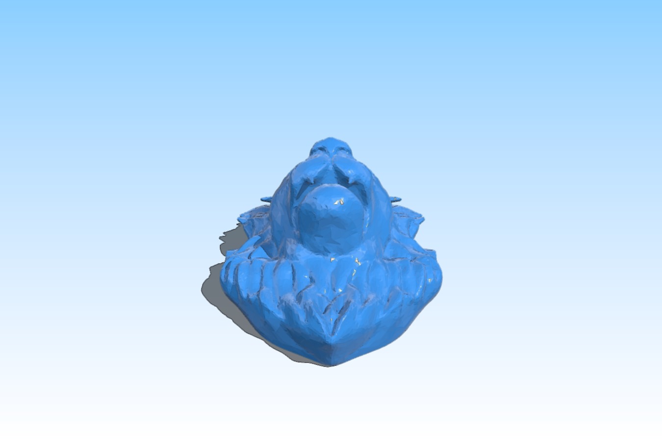 Flat Lion Head