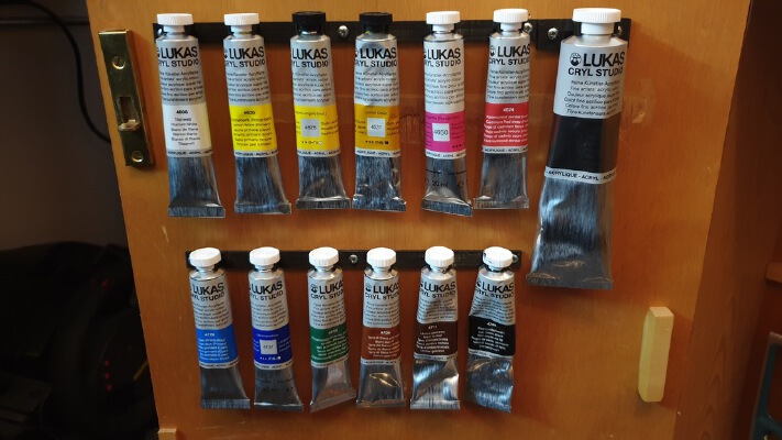 Paint tube Clips | 3d print model