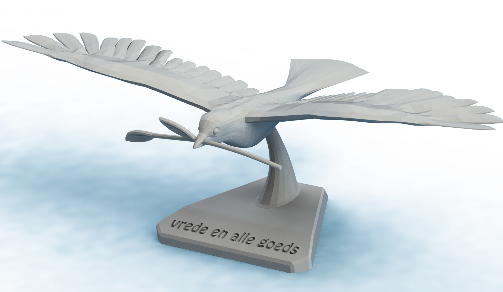 Peace Dove Sculpture