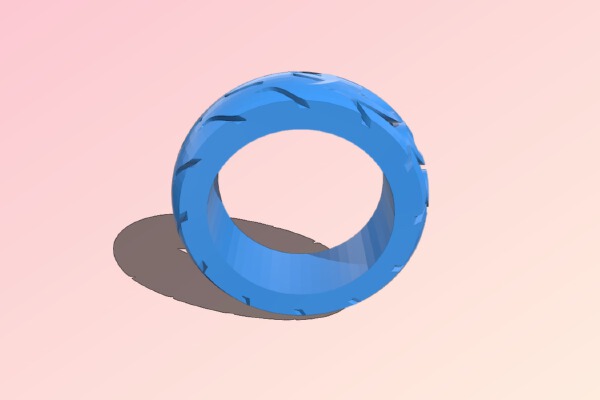 bague ducati | 3d print model