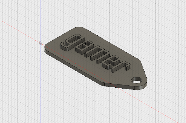 key ring - gamer | 3d print model