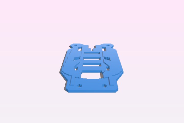 (3D Slash) top-deck | 3d print model