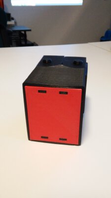 Improved Deck Box with Gears for Magic the Gathering EDH Commander | 3d print model