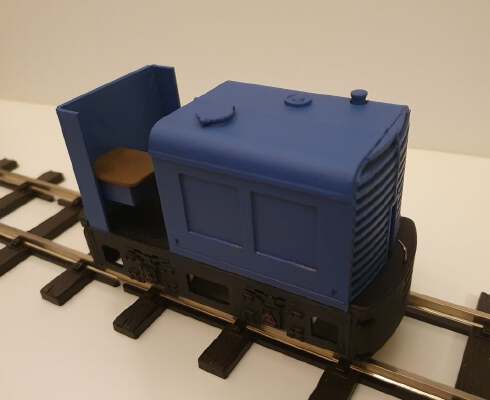 16mm scale Jenbach JW15 loco | 3d print model