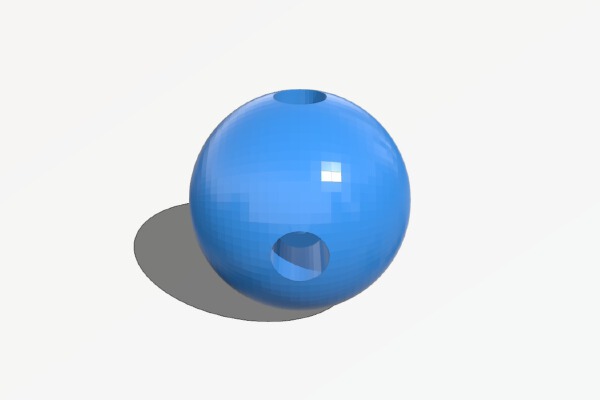 Spherical core replacememt for Bagua Cube | 3d print model