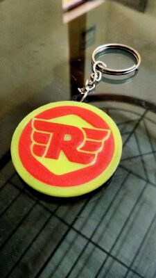 Royal Enfield Logo Keychain | 3d print model