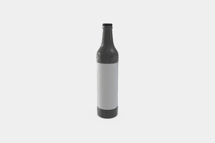 Wine Packaging Bottle Mockup