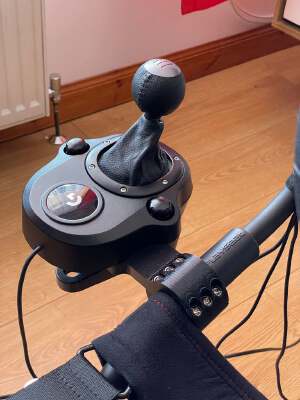 Logitech G29 Gear box mount to racing seat | 3d print model