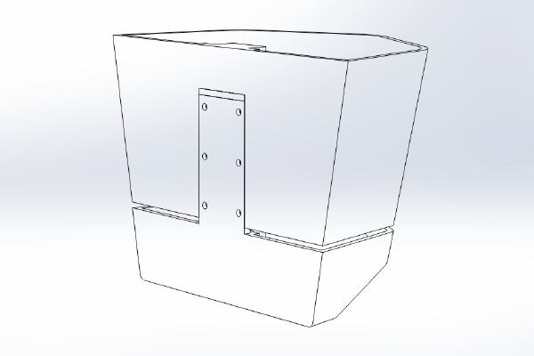 Wall Vase | 3d print model