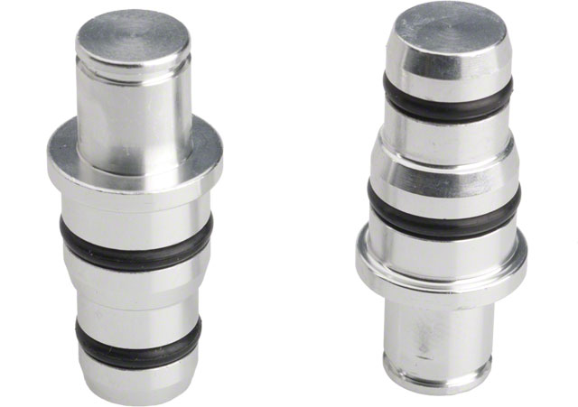 Single, double, & triple thru-axle truing stand adapters (10, 12, 15, 20 mm)